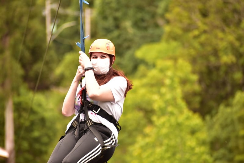 Zip Lining through the Jungle Canopy